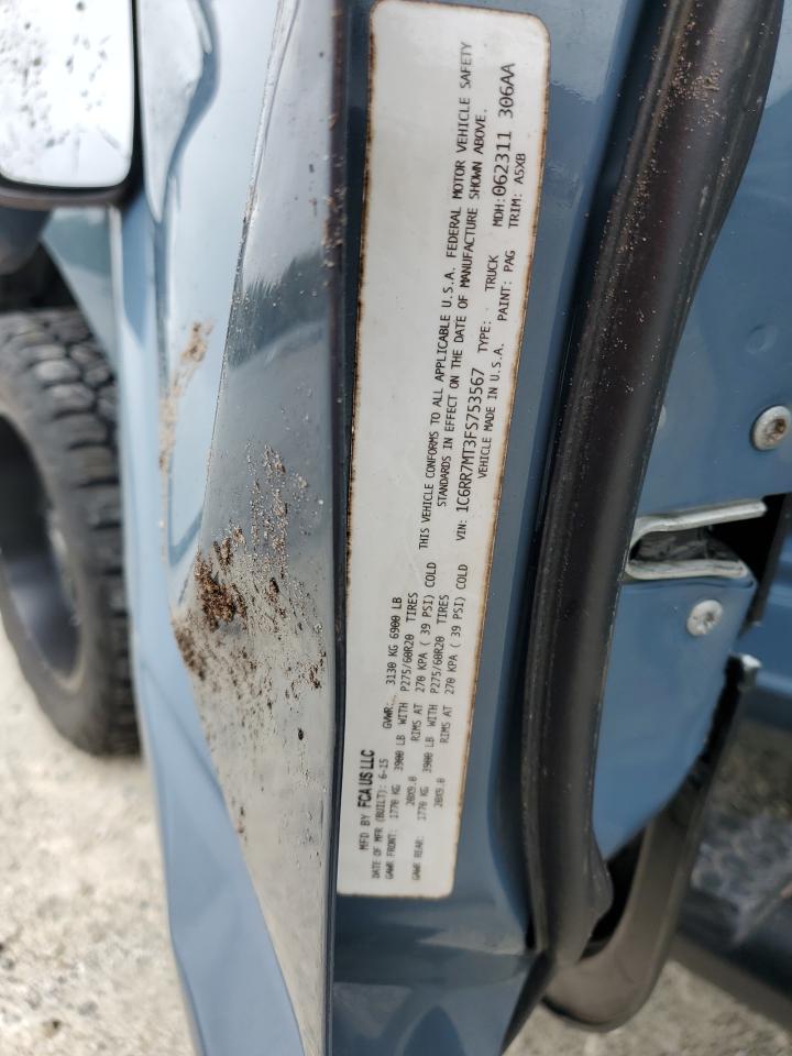 2015 Ram 1500 Sport VIN: 1C6RR7MT3FS753567 Lot: 86425285