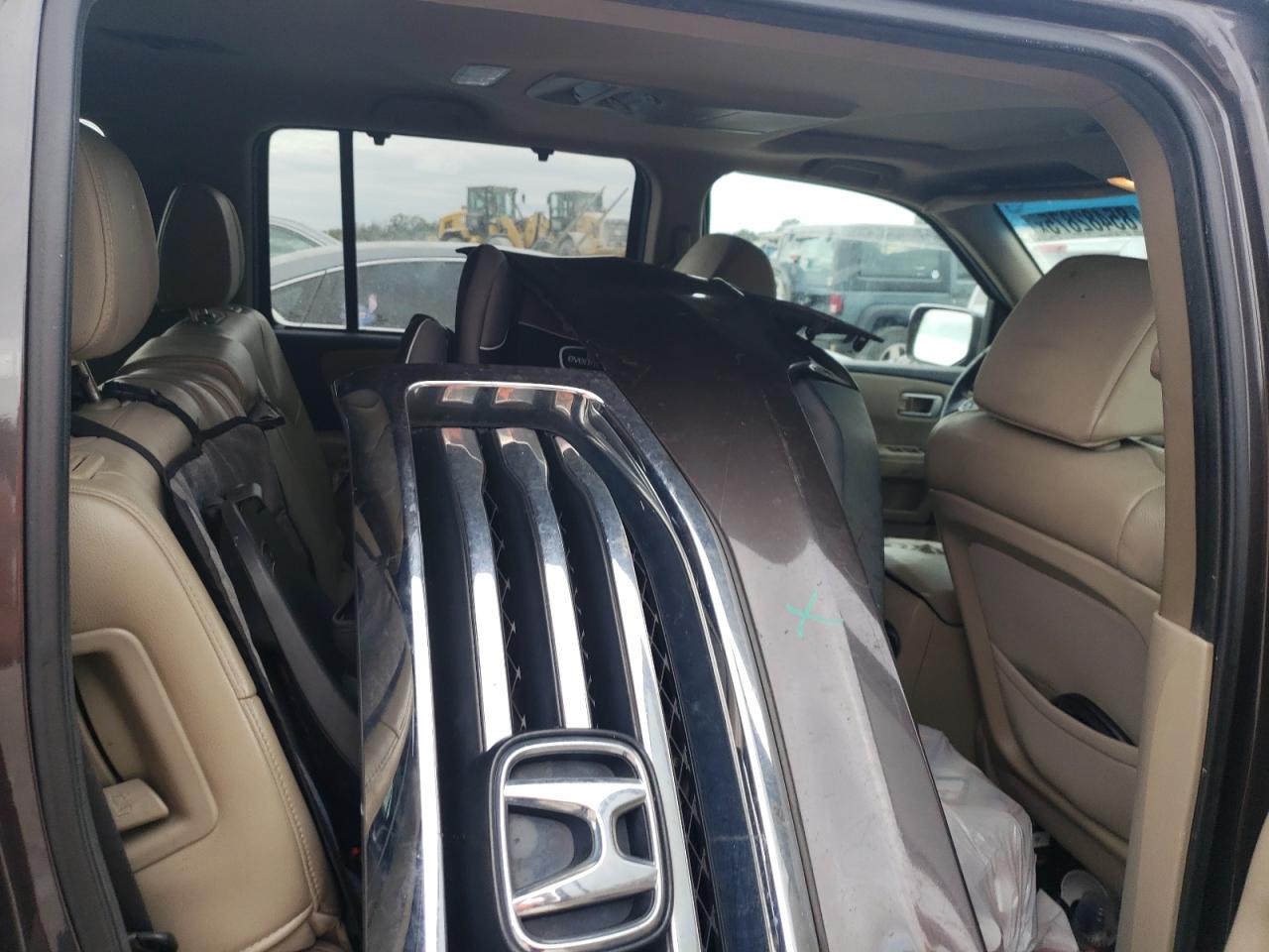 2014 Honda Pilot Touring VIN: 5FNYF4H92EB052430 Lot: 85482875