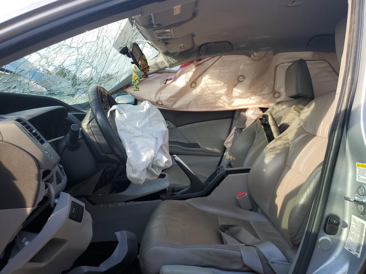 2012 Honda Civic Hybrid L VIN: JHMFB4F39CS004519 Lot: 85842215