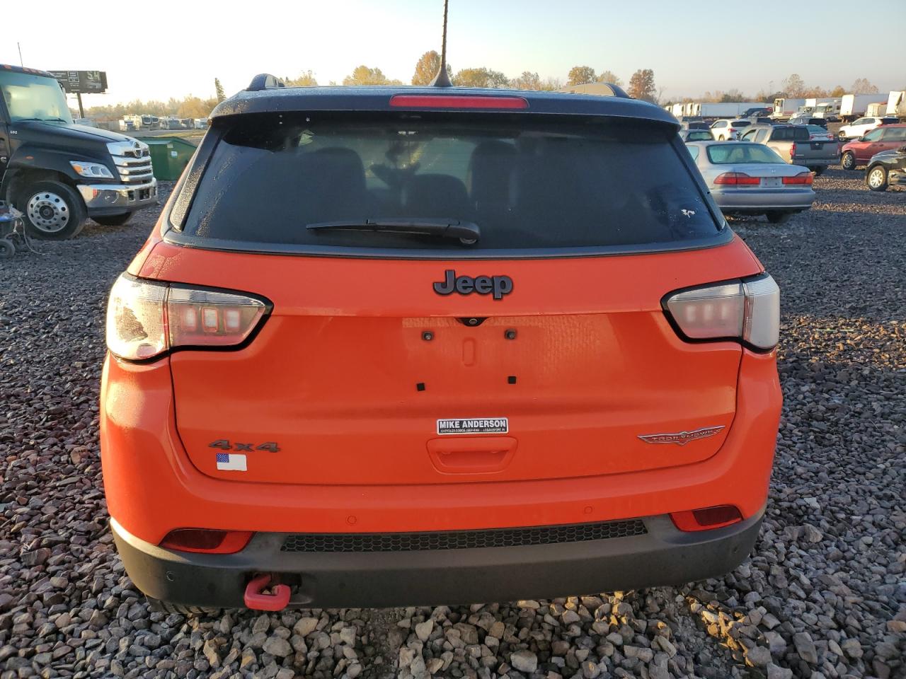 2018 Jeep Compass Trailhawk VIN: 3C4NJDDB1JT206762 Lot: 90343785
