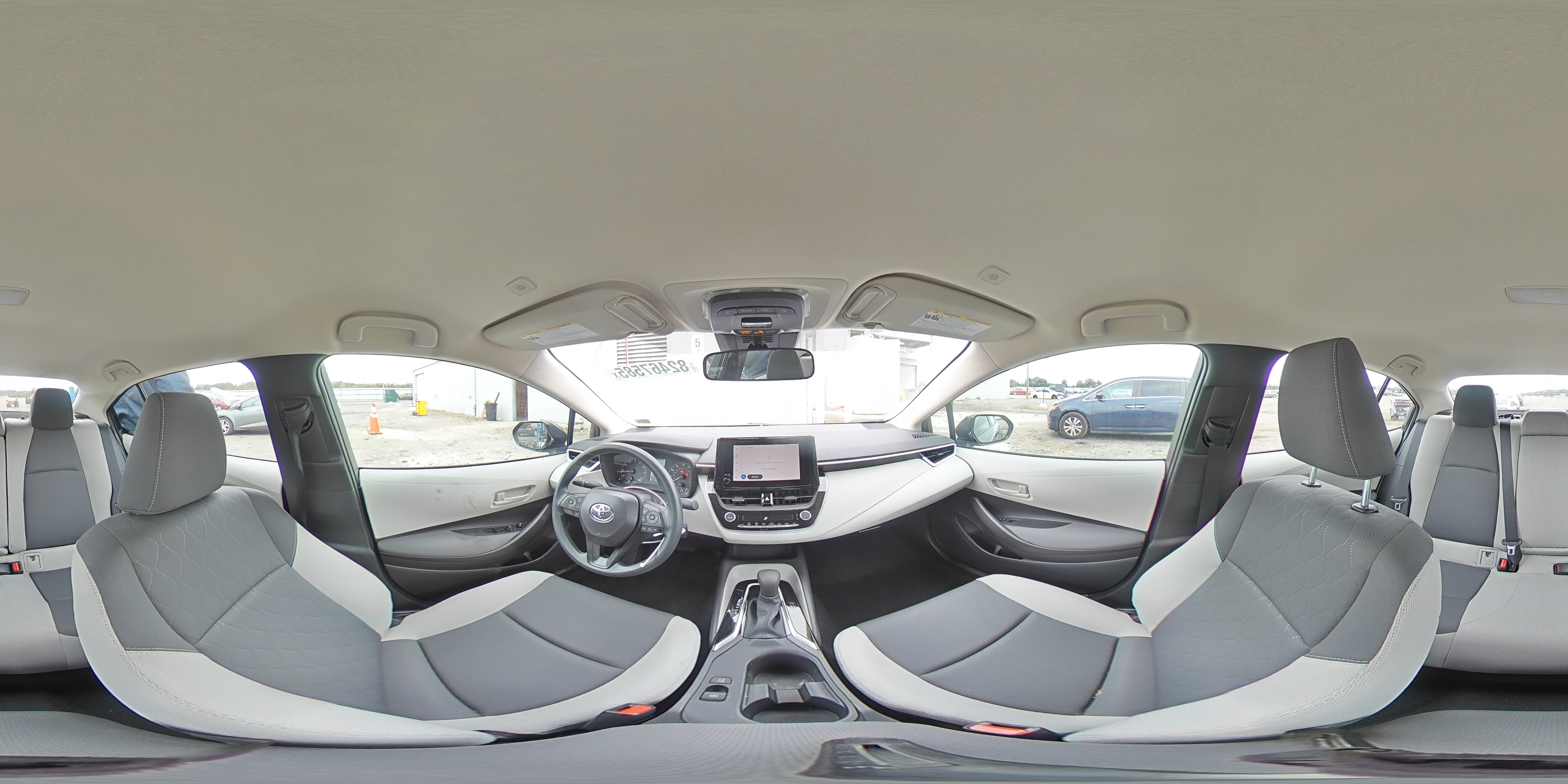 2025 Toyota Corolla Le VIN: 5YFB4MDE8SP343156 Lot: 82467585