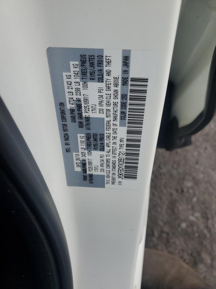 2019 Mazda Cx-5 Touring VIN: JM3KFBCM7K0651721 Lot: 90105885