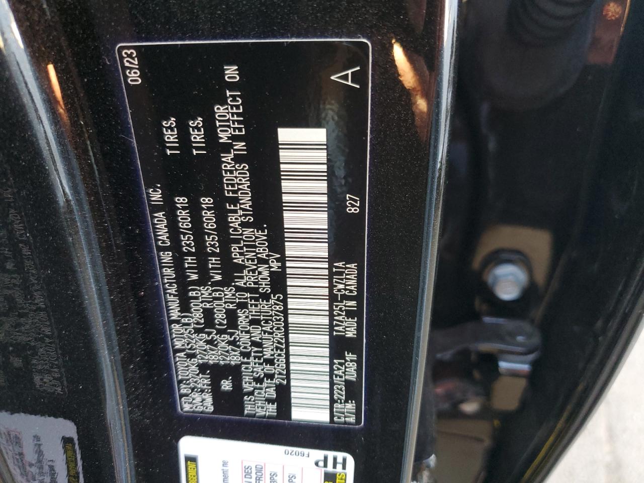 2024 Lexus Nx 350 Premium VIN: 2T2GGCEZ2RC037875 Lot: 89636085