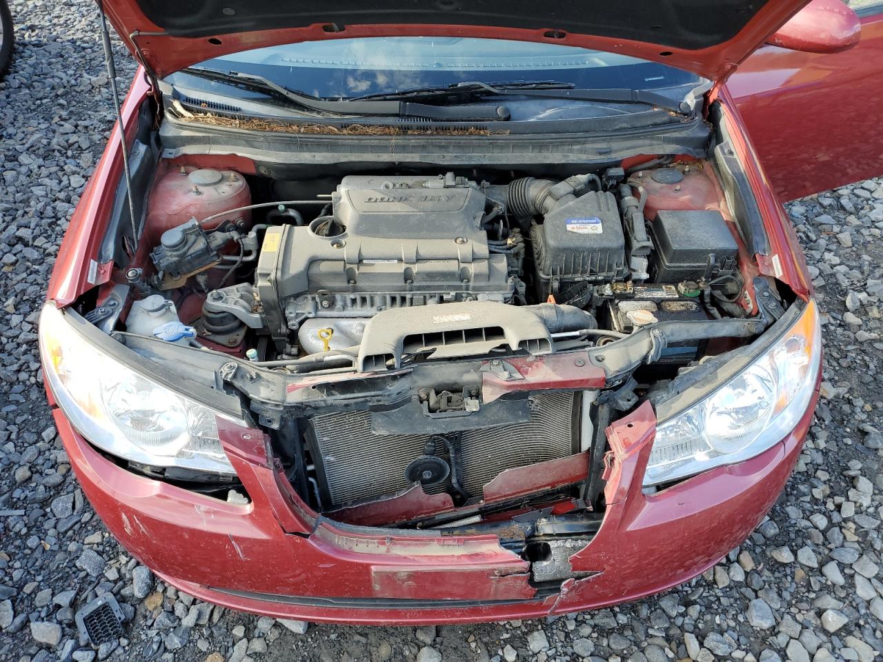 2010 Hyundai Elantra Blue VIN: KMHDU4AD5AU155132 Lot: 82191585