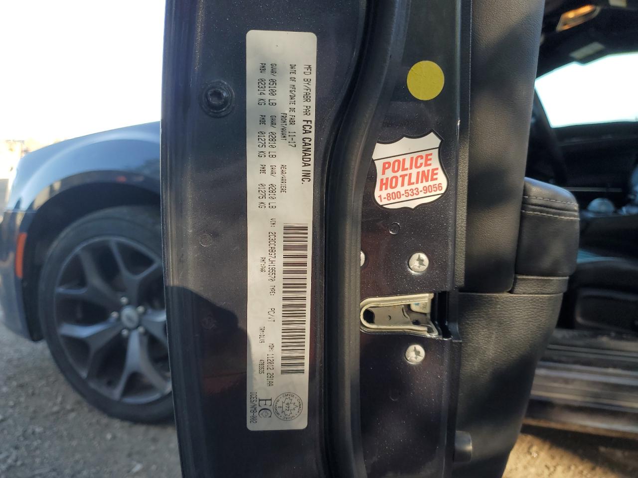 2018 Chrysler 300 S VIN: 2C3CCABG7JH195570 Lot: 80635675