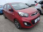 2014 KIA PICANTO 1.0 1 5DR for sale at Copart PETERLEE