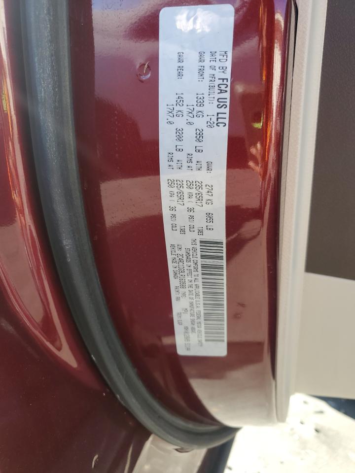 2020 Chrysler Voyager Lxi VIN: 2C4RC1DG9LR163588 Lot: 87480775