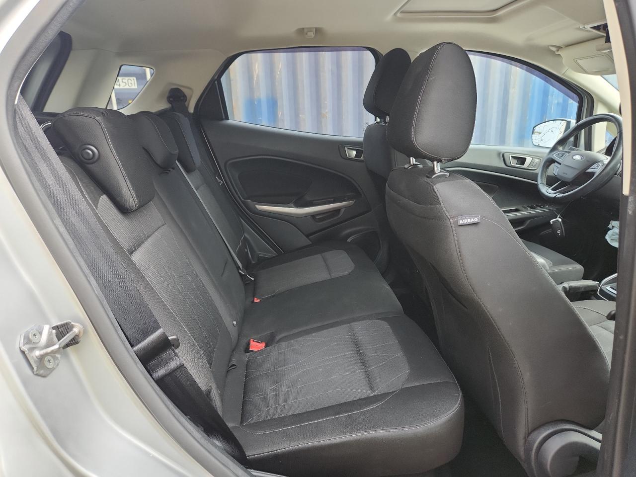 2020 Ford Ecosport Se VIN: MAJ6S3GLXLC390653 Lot: 86501735