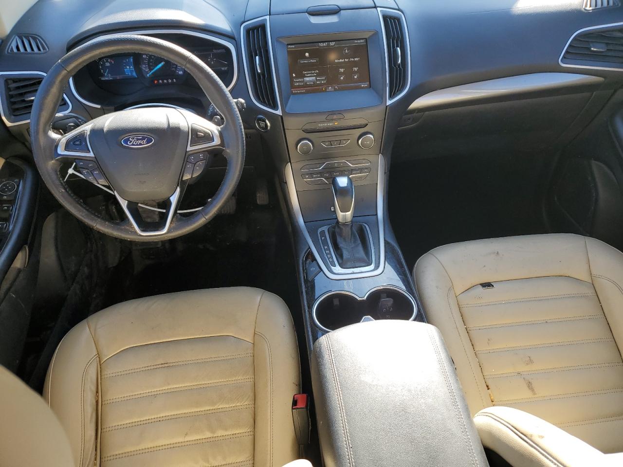 2015 Ford Edge Sel VIN: 2FMTK4J83FBB63702 Lot: 89847705