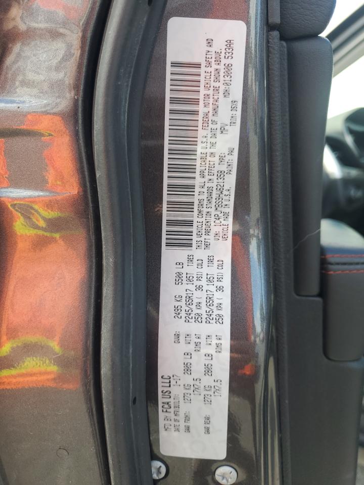 2017 Jeep Cherokee Trailhawk VIN: 1C4PJMBS9HW621358 Lot: 85758475