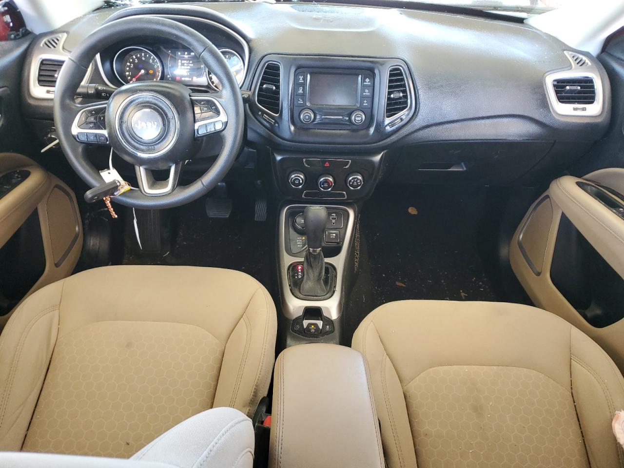 2018 Jeep Compass Sport VIN: 3C4NJDAB6JT278707 Lot: 87064795