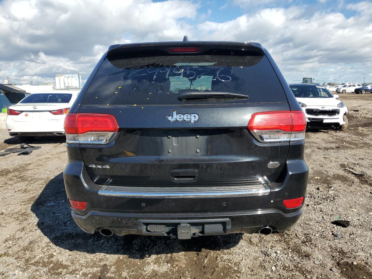 2016 Jeep Grand Cherokee Overland VIN: 1C4RJFCG9GC350025 Lot: 85846655
