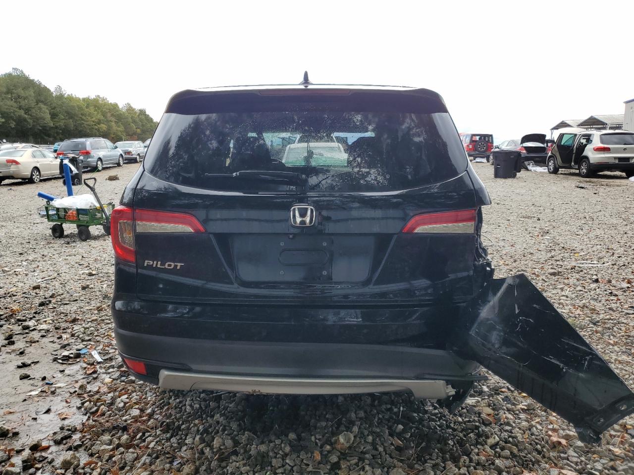 2019 Honda Pilot Exl VIN: 5FNYF5H51KB018185 Lot: 90376875