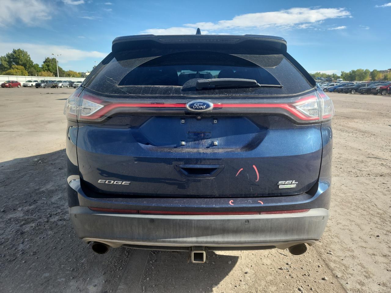 2017 Ford Edge Sel VIN: 2FMPK3J99HBC44159 Lot: 81910825