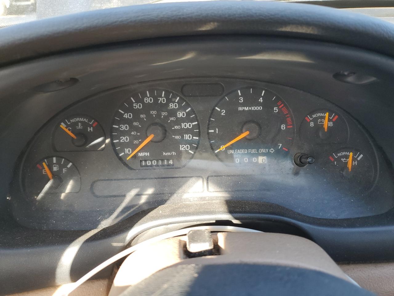 1997 Ford Mustang VIN: 1FALP4041VF127207 Lot: 84994255