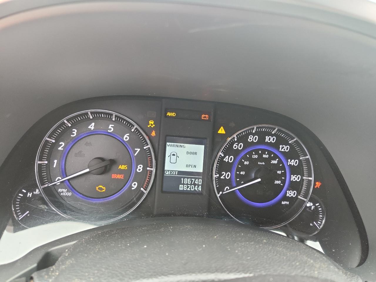 2013 Infiniti Fx37 VIN: JN8CS1MW2DM174599 Lot: 85501885