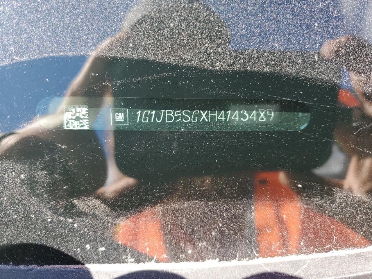 2017 Chevrolet Sonic Ls VIN: 1G1JB5SGXH4143489 Lot: 84197225