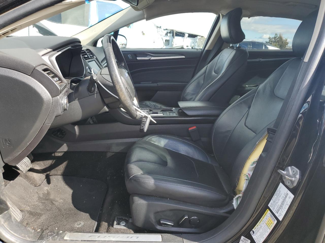 2019 Ford Fusion Titanium VIN: 3FA6P0RU8KR104787 Lot: 86549535