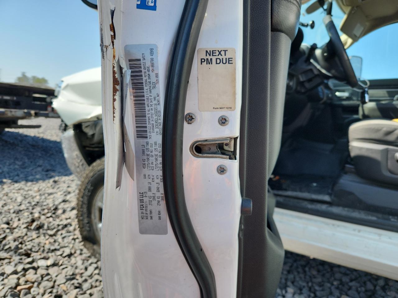 2019 Ram 2500 Big Horn VIN: 3C6UR5DL1KG632116 Lot: 85148915