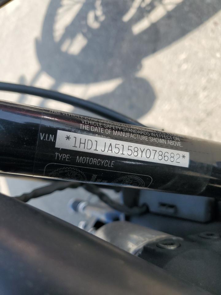 2008 Harley-Davidson Fxstb VIN: 1HD1JA5158Y078682 Lot: 85007965