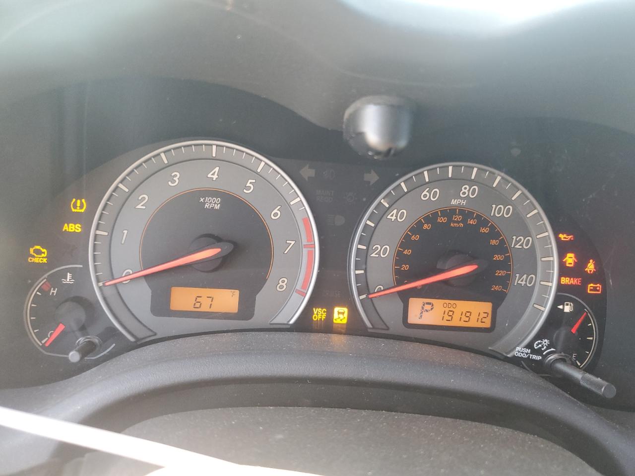 2010 Toyota Corolla Base VIN: 2T1BU4EE5AC489348 Lot: 82343835