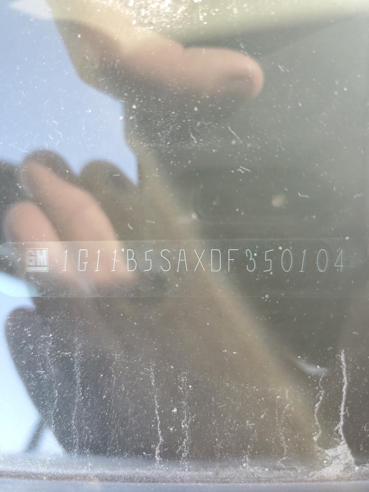 2013 Chevrolet Malibu Ls VIN: 1G11B5SAXDF350104 Lot: 82272645