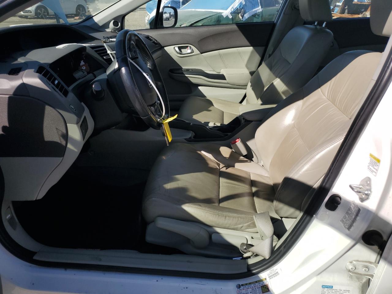 2012 Honda Civic Hybrid L VIN: JHMFB4F38CS001479 Lot: 85696705