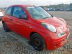 2010 NISSAN MICRA VISIA  for sale at Copart WOLVERHAMPTON