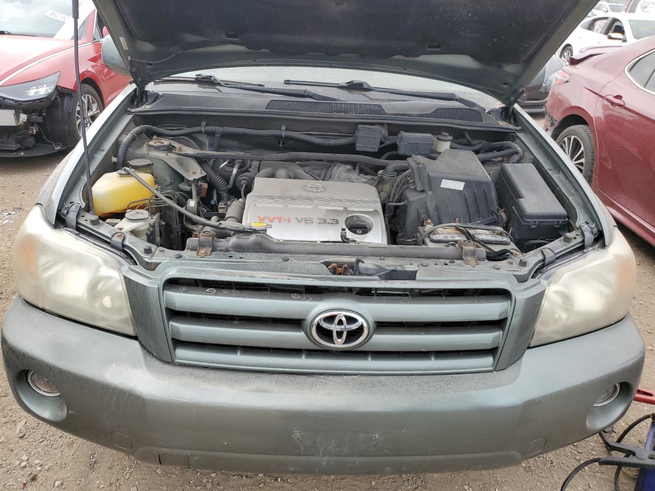 2005 Toyota Highlander Limited VIN: JTEEP21A650124099 Lot: 86187805