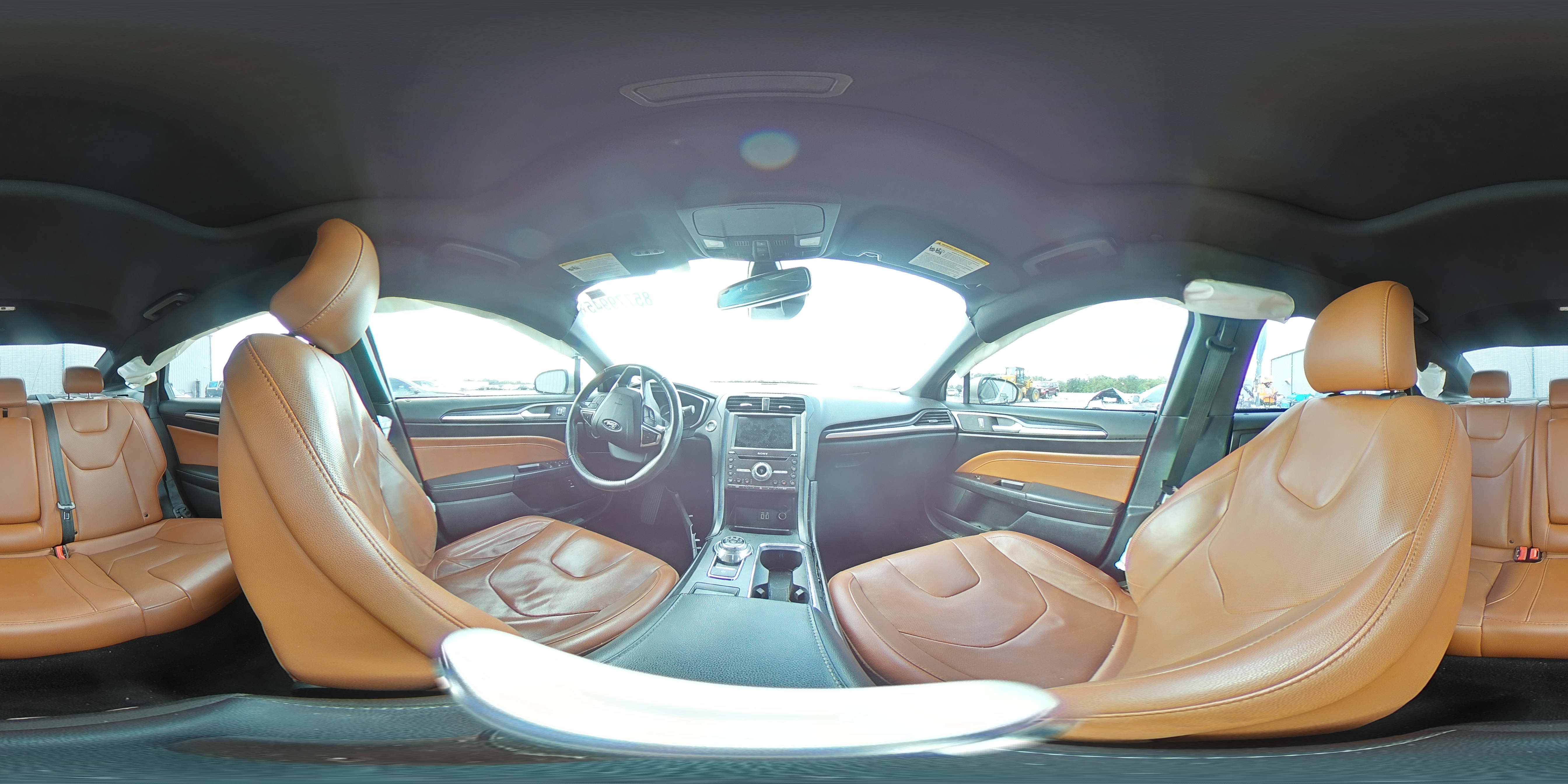 2019 Ford Fusion Titanium VIN: 3FA6P0RU8KR267438 Lot: 85779945