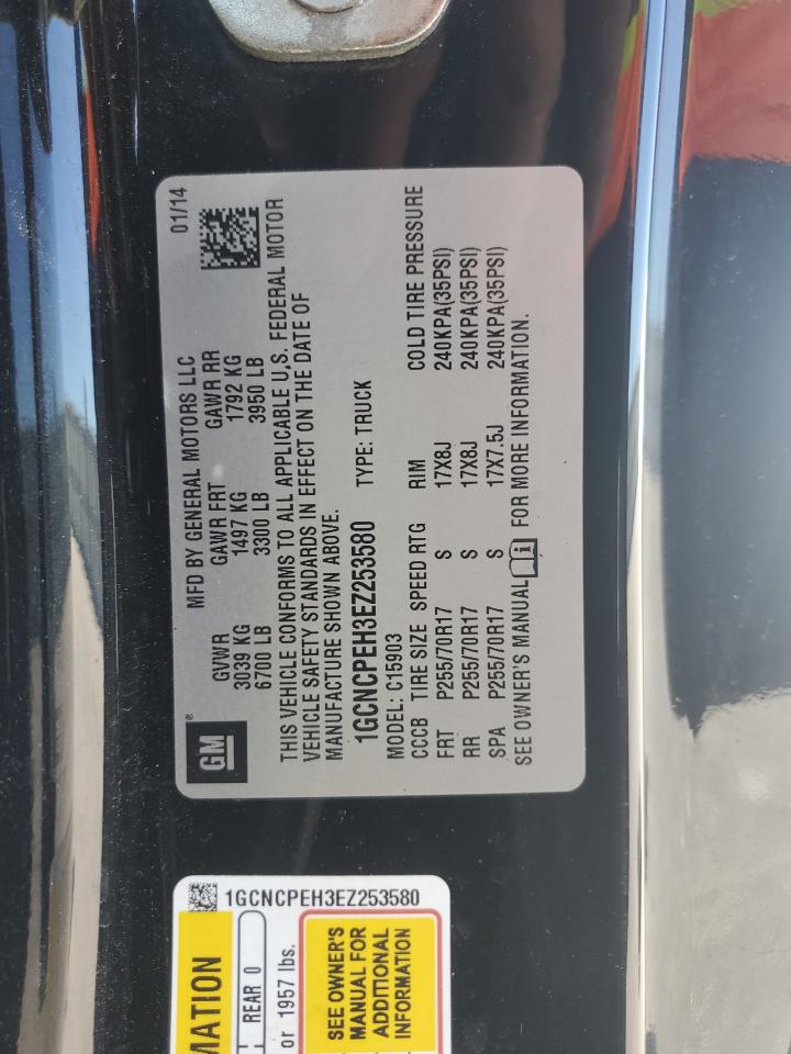 2014 Chevrolet Silverado C1500 VIN: 1GCNCPEH3EZ253580 Lot: 84456545