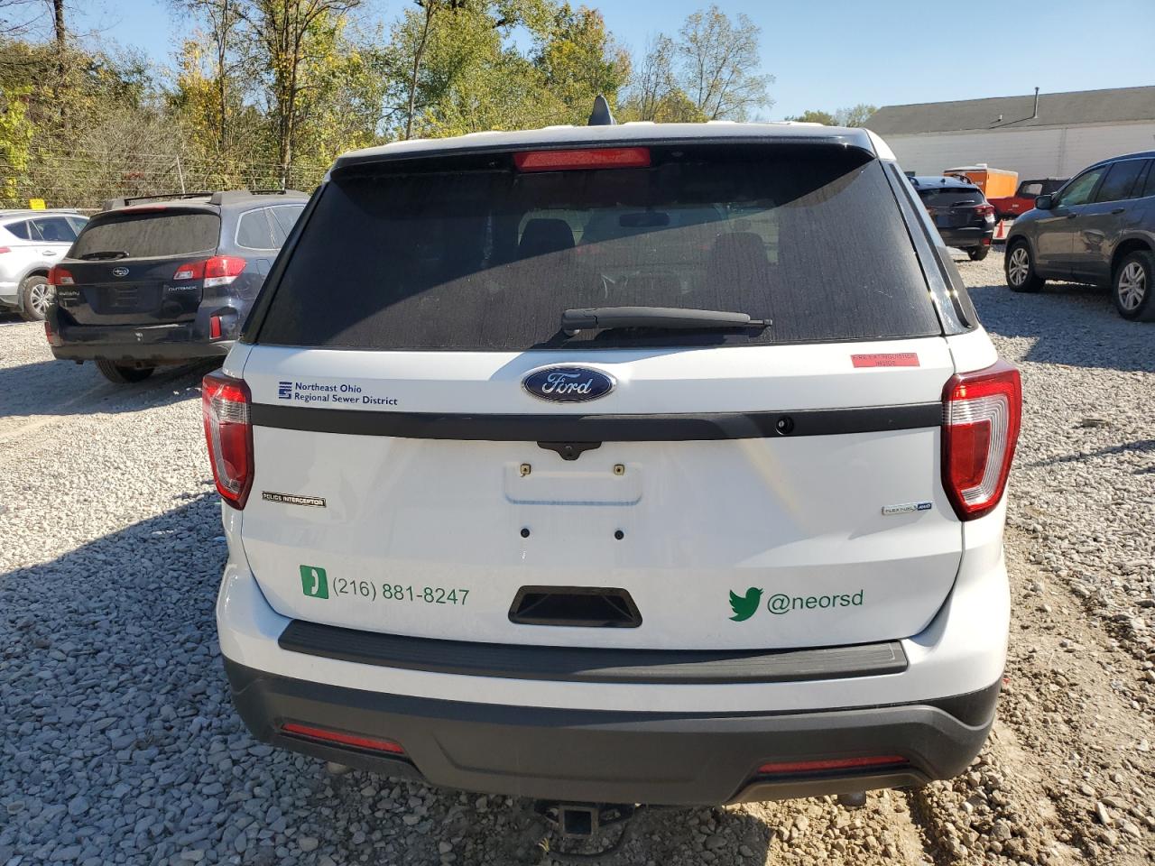 2018 Ford Explorer Police Interceptor VIN: 1FM5K8AR3JGB20293 Lot: 84814265