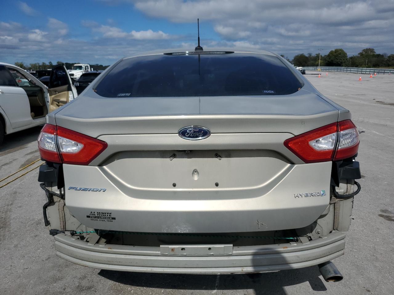 2016 Ford Fusion S Hybrid VIN: 3FA6P0UU7GR163196 Lot: 82203315