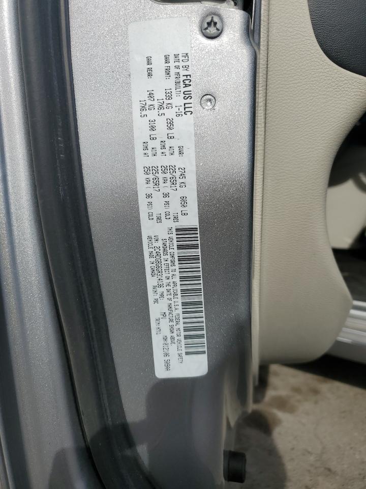 2016 Dodge Grand Caravan Se VIN: 2C4RDGBG6GR314136 Lot: 86872765