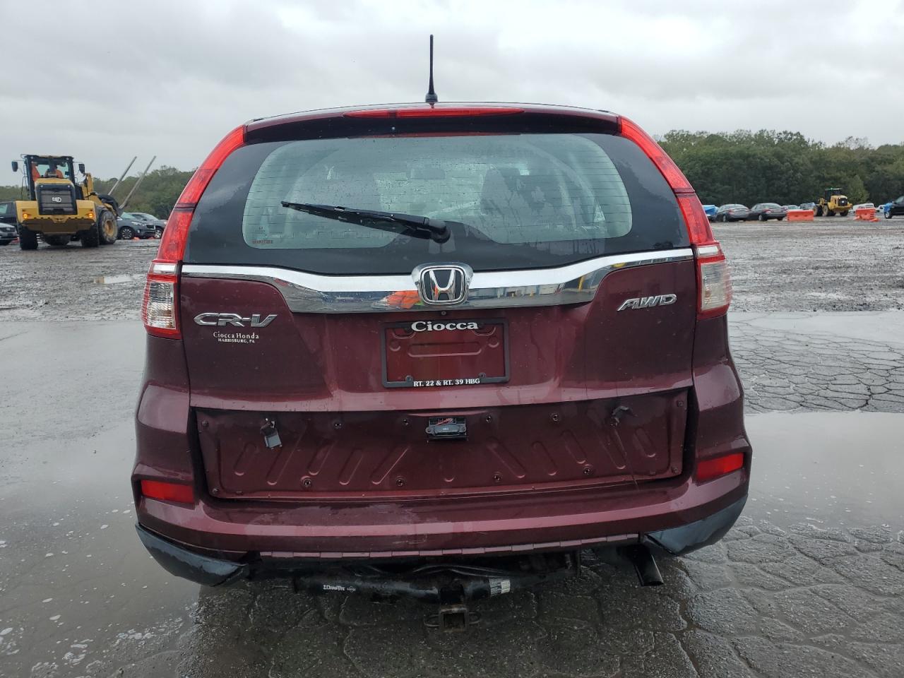 2015 Honda Cr-V Lx VIN: 2HKRM4H35FH626981 Lot: 86237775
