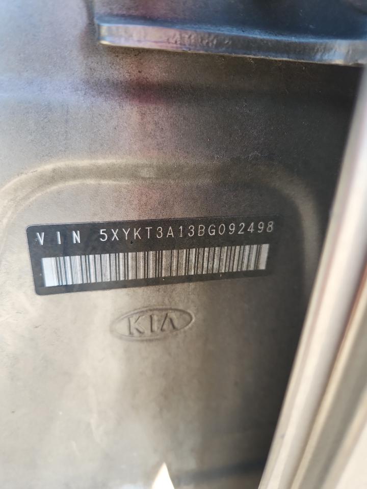 2011 Kia Sorento Base VIN: 5XYKT3A13BG092498 Lot: 84404265