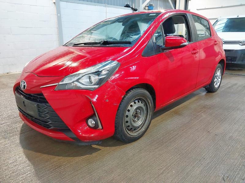 2018 TOYOTA YARIS 1.5 VVT-I ICON 5DR CVT for sale at Copart EAST KILBRIDE
