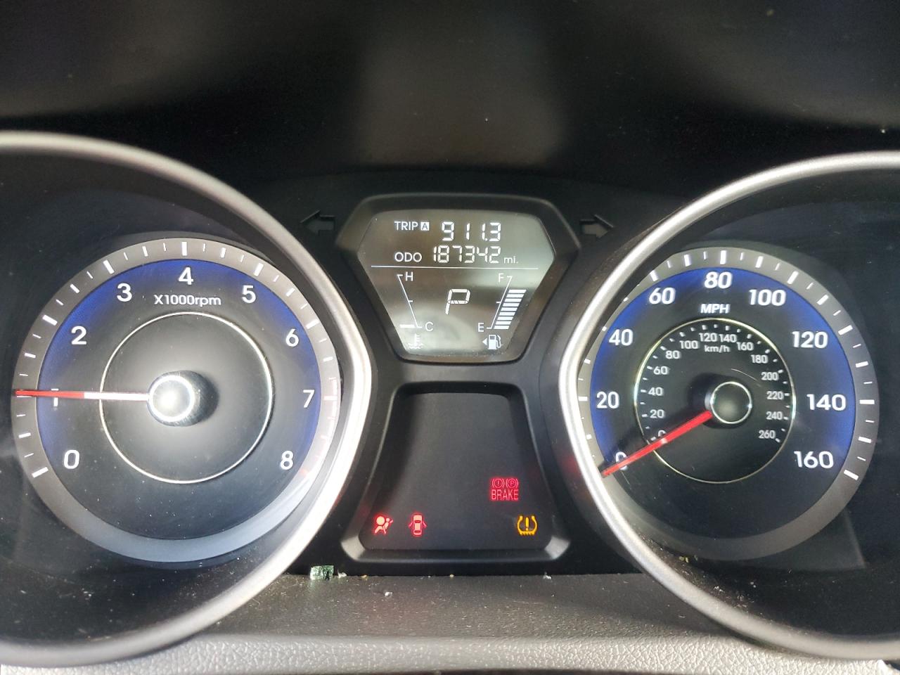 2012 Hyundai Elantra Gls VIN: KMHDH4AE9CU400420 Lot: 87069715
