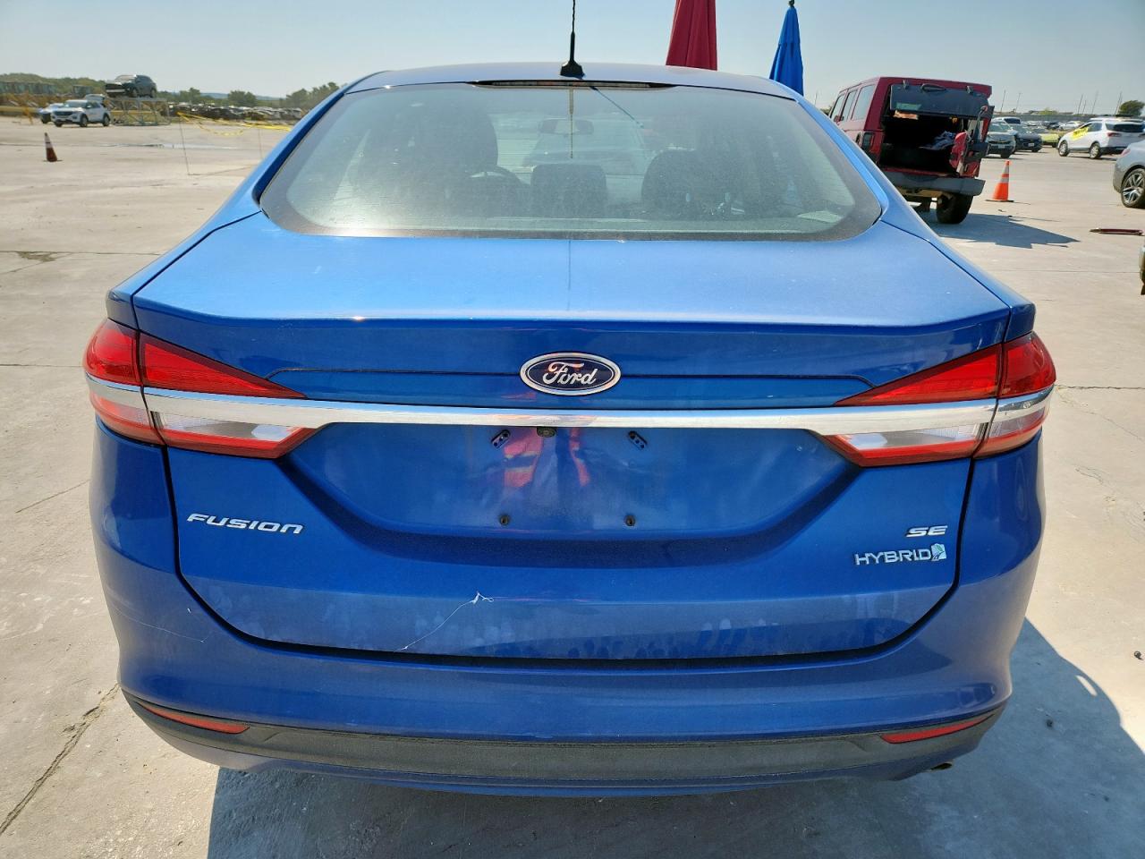 2017 Ford Fusion Se Hybrid VIN: 3FA6P0LU4HR256826 Lot: 84471395