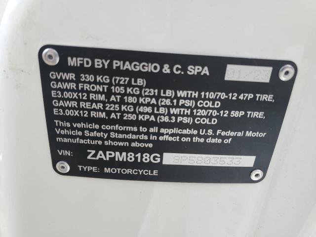 2023 VESPA PRIMAVERA/SPRINT 150  