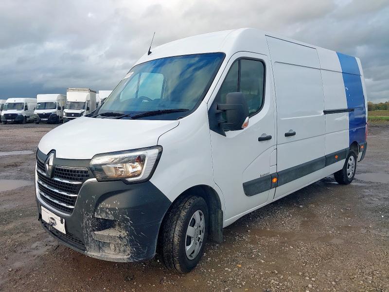 2022 RENAULT MASTER LM35DCI 135 BUSINESS+ MEDIUM ROOF VAN for sale at Copart WOLVERHAMPTON