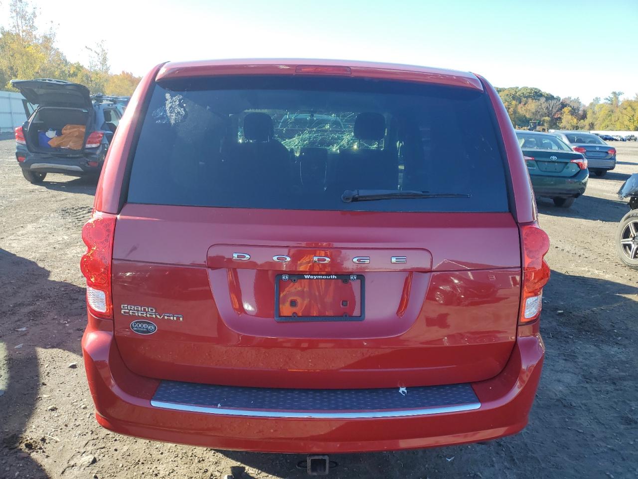 2015 Dodge Grand Caravan Se VIN: 2C4RDGBG0FR523127 Lot: 87076805