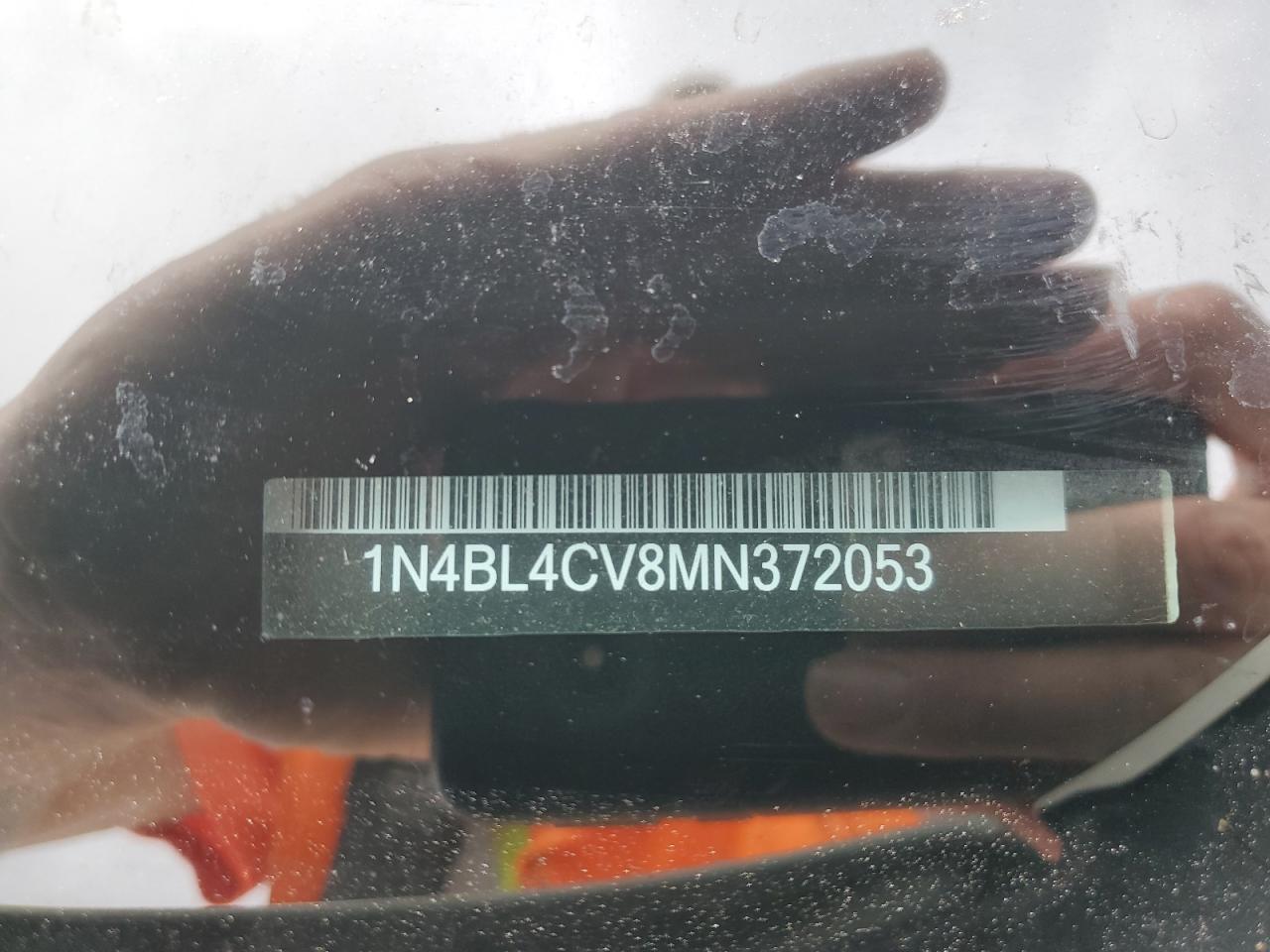 2021 Nissan Altima Sr VIN: 1N4BL4CV8MN372053 Lot: 85278125