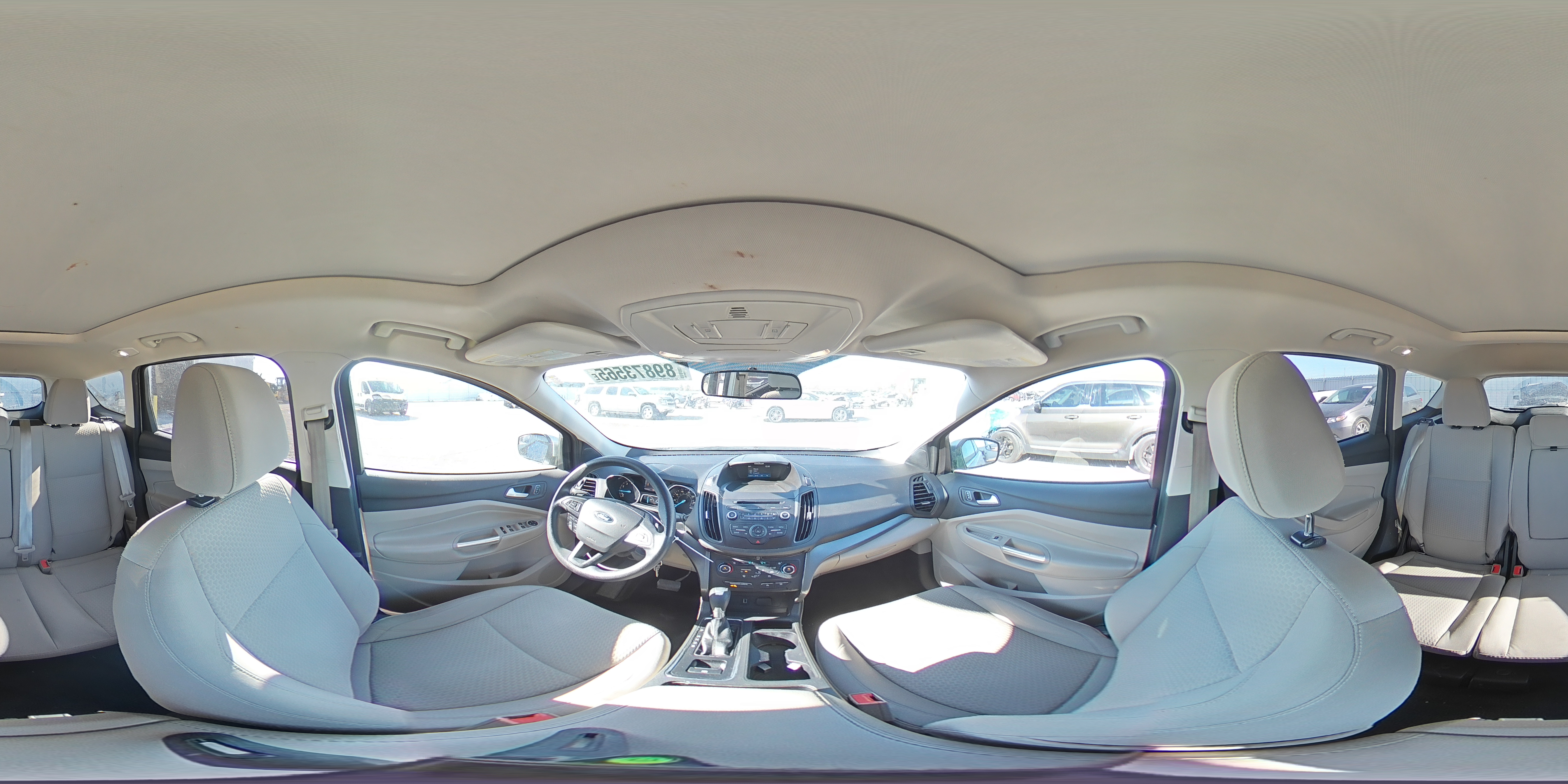 2017 Ford Escape Se VIN: 1FMCU0GD5HUB23707 Lot: 89873565