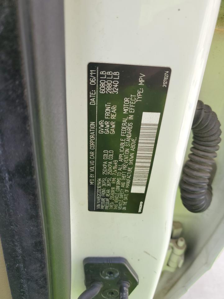 2012 Volvo Xc90 3.2 VIN: YV4952CZ0C1611494 Lot: 90493705