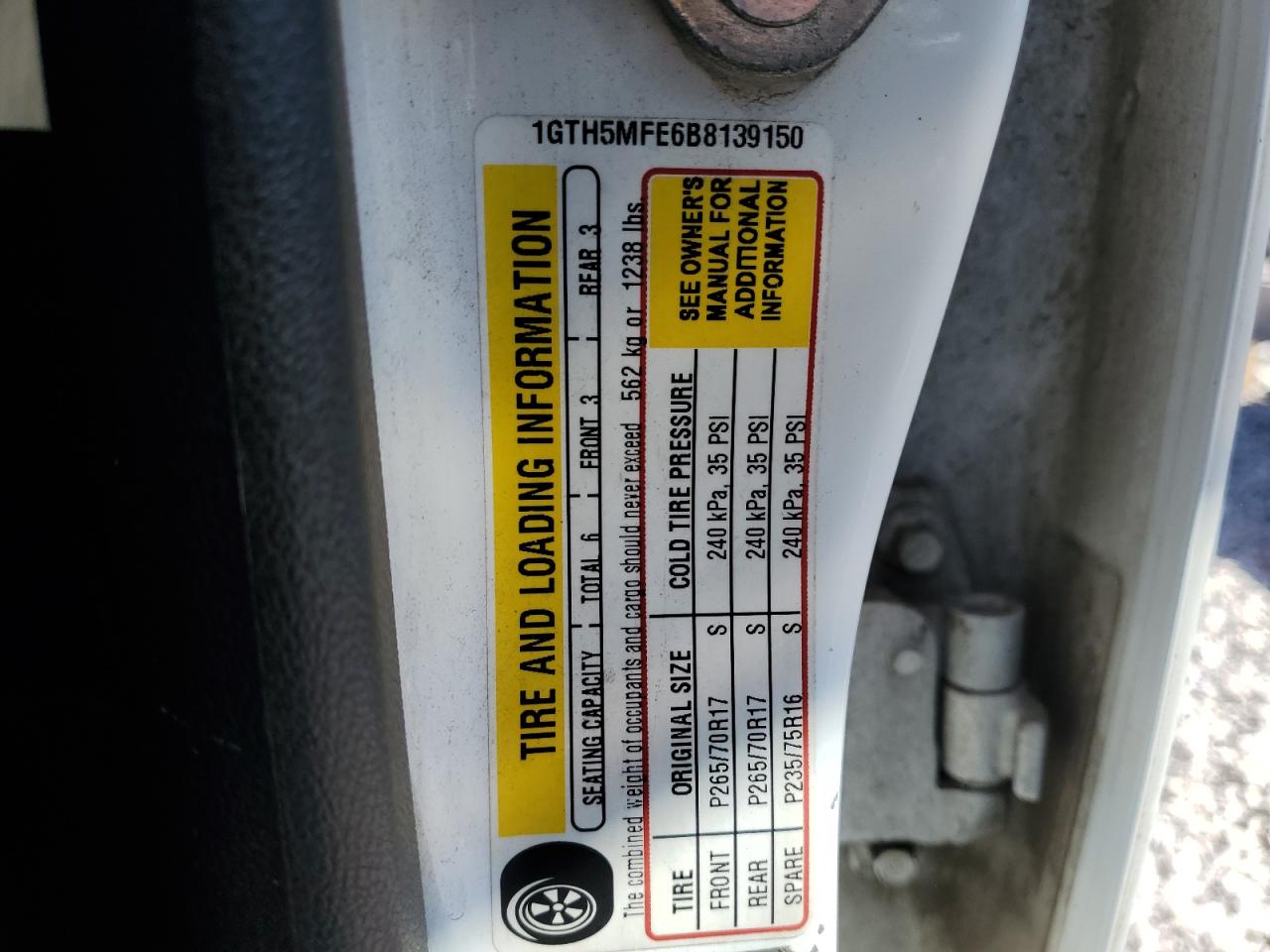 2011 GMC Canyon Sle VIN: 1GTH5MFE6B8139150 Lot: 87288825