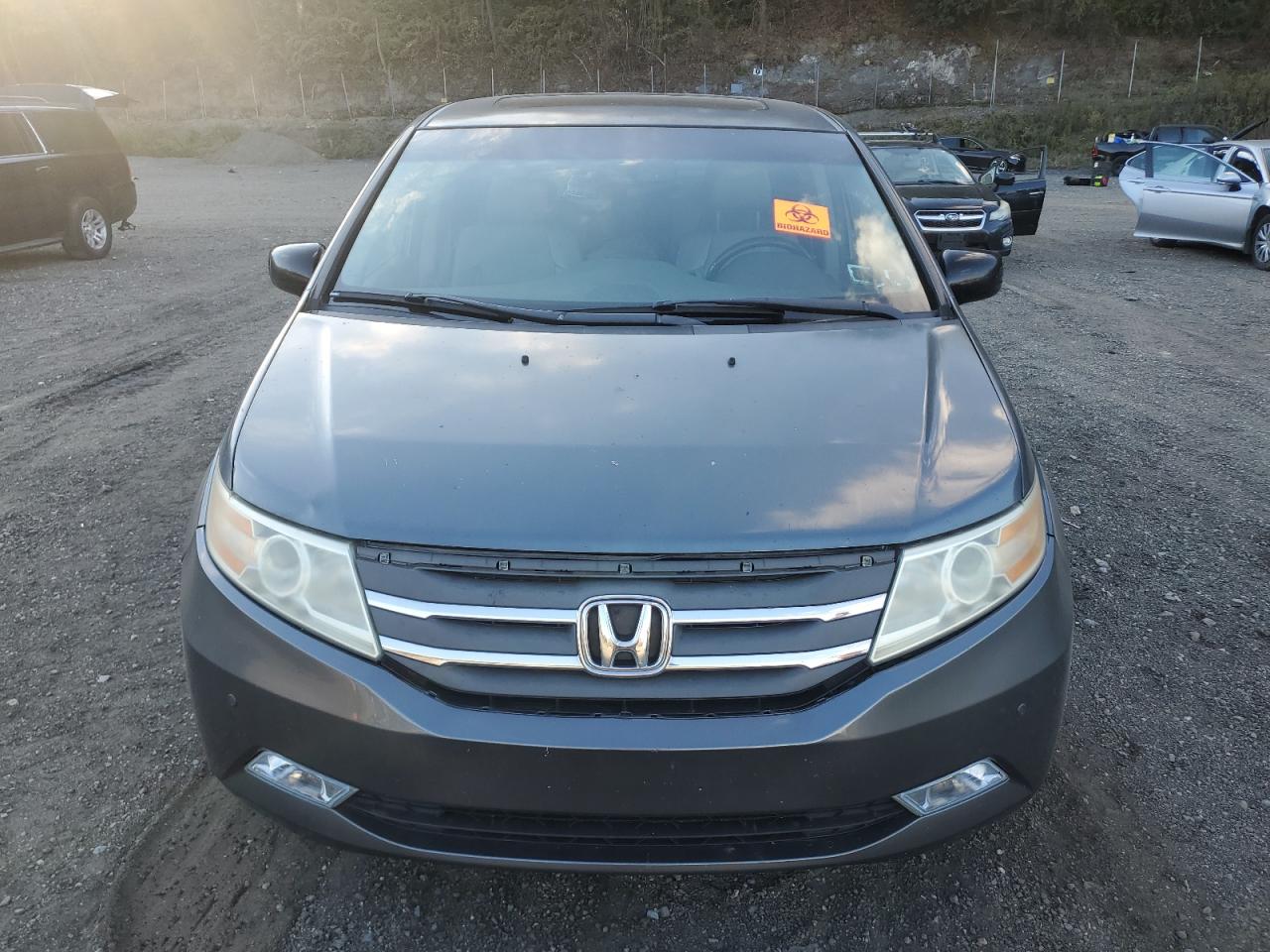 2011 Honda Odyssey Touring VIN: 5FNRL5H92BB030619 Lot: 86251565