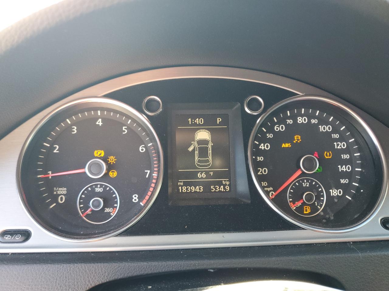 2013 Volkswagen Cc Luxury VIN: WVWRN7AN8DE524971 Lot: 86243865