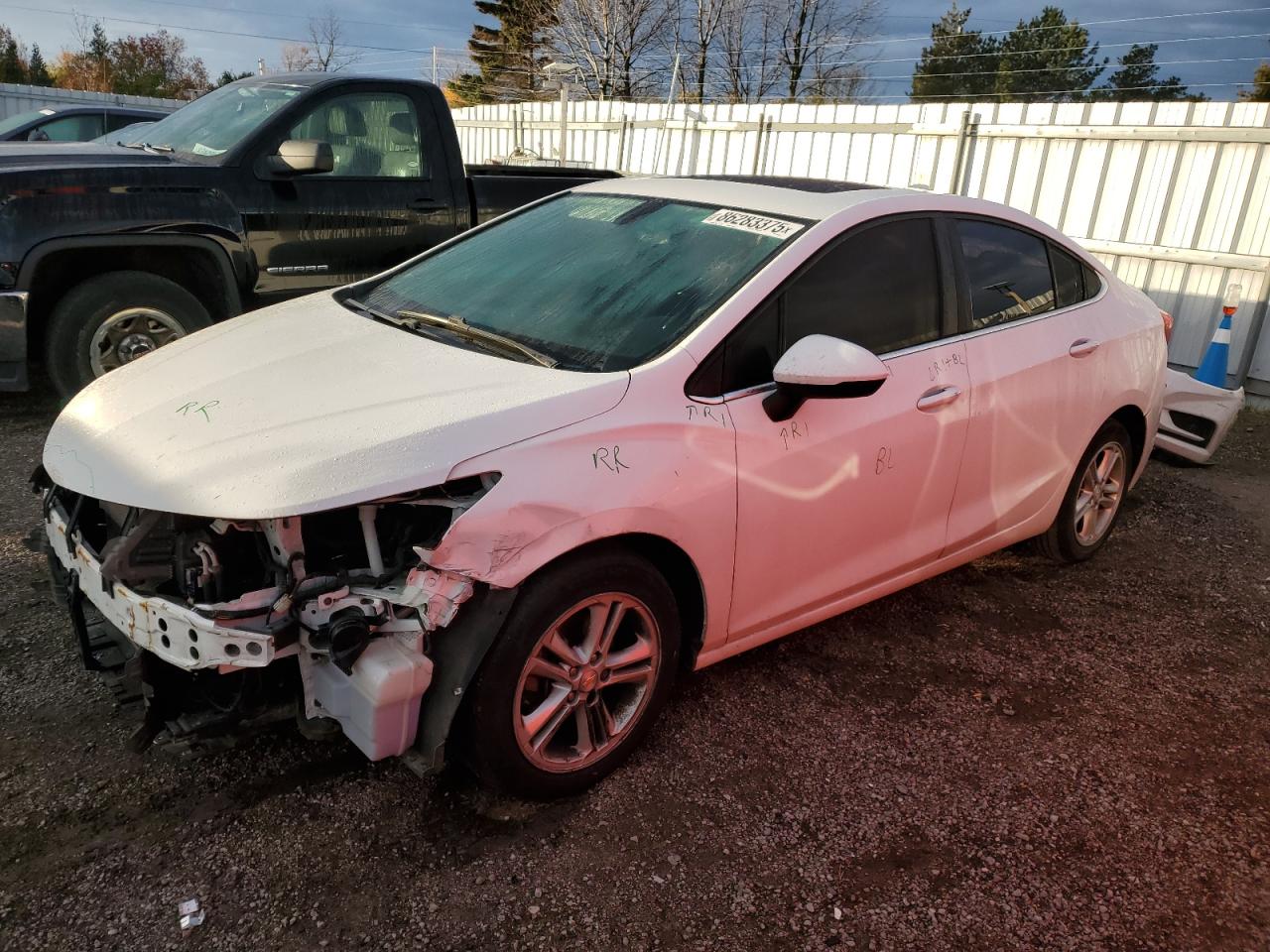 CHEVROLET CRUZE 2017. Lot# 86283375. VIN 3G1BE5SM2HS504389. Photo 1