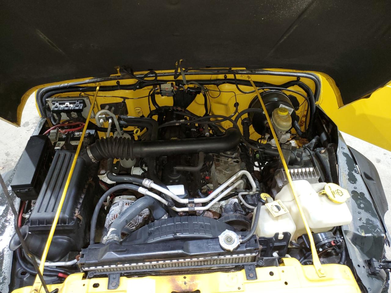 2004 Jeep Wrangler / Tj Sport VIN: 1J4FA49S34P764872 Lot: 86466005